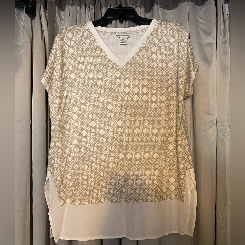 3/$30- Liz Claiborne dolman sleeve tunic top.**NWOT**